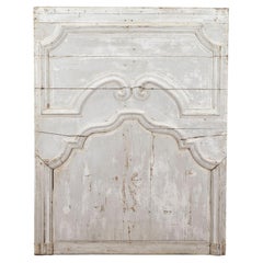 19th Century French Painted Boiserie Panel
