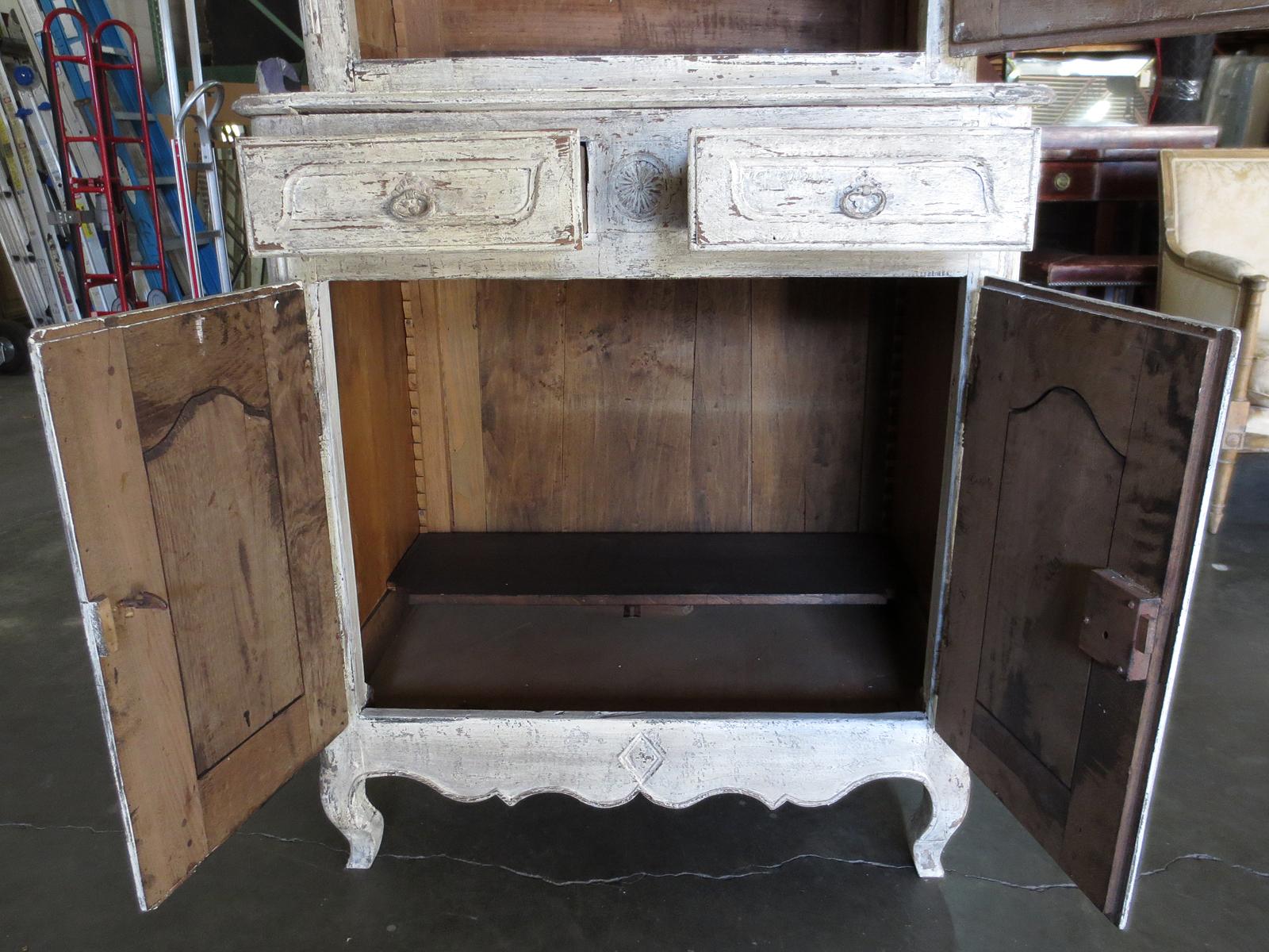 19th Century French Painted Bonnetiere 1