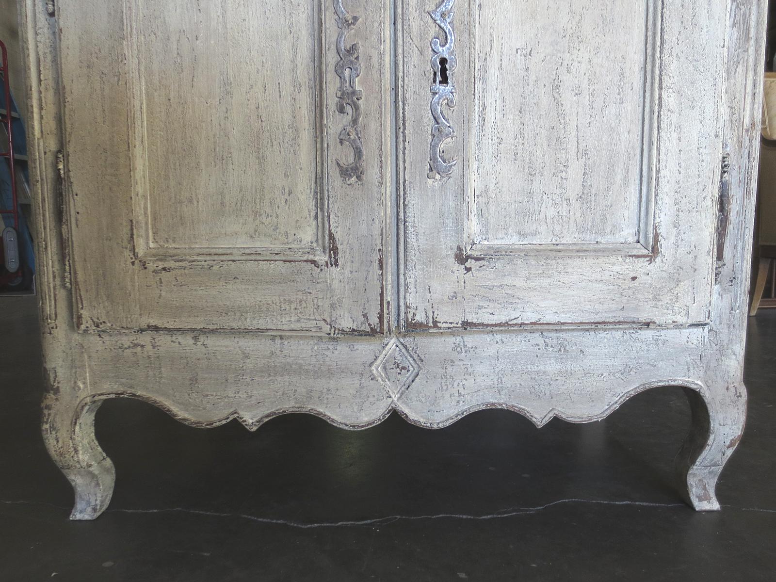 19th Century French Painted Bonnetiere (Holz)