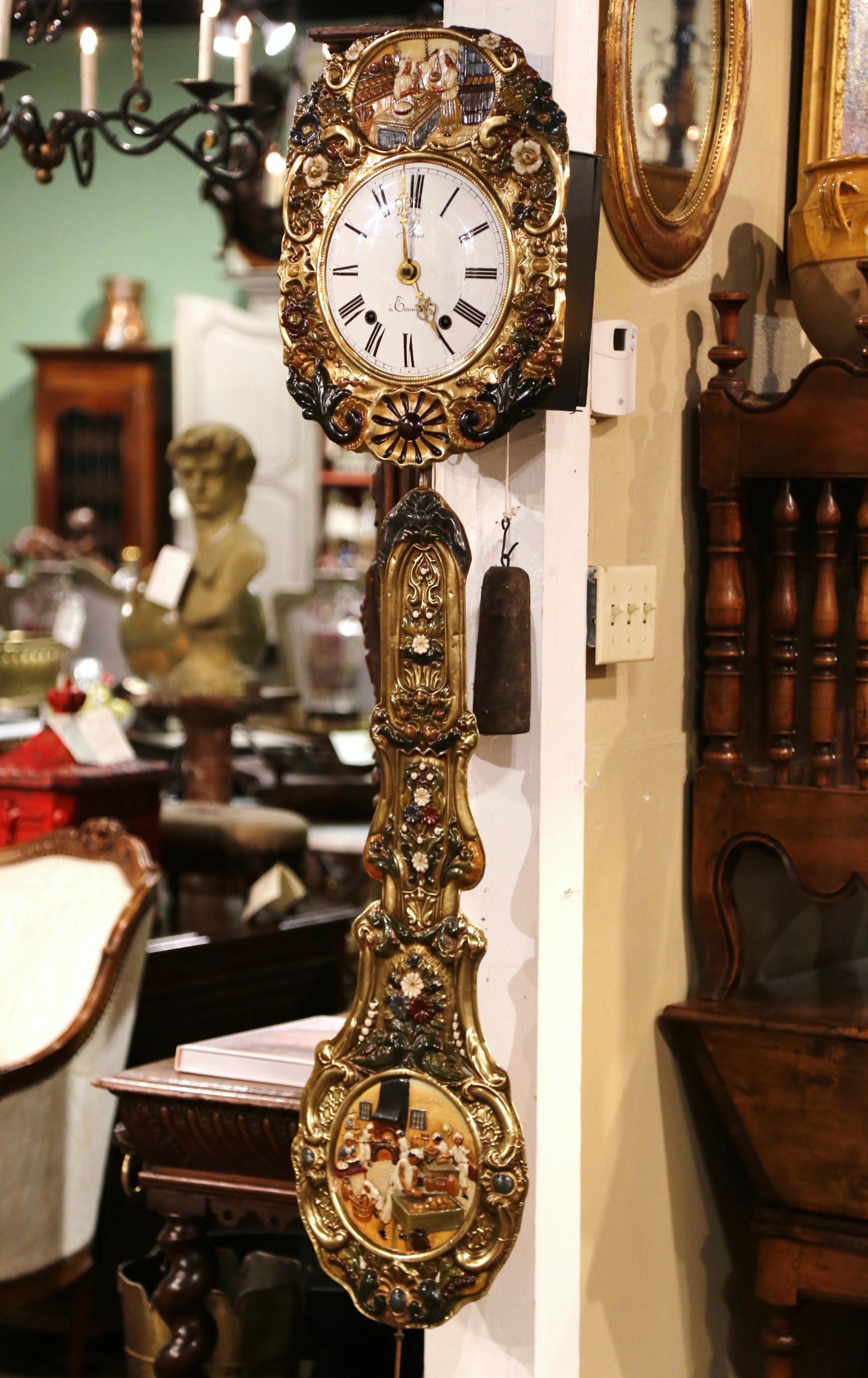 Decorate a kitchen wall, an office or a wine cellar with this colorful antique 