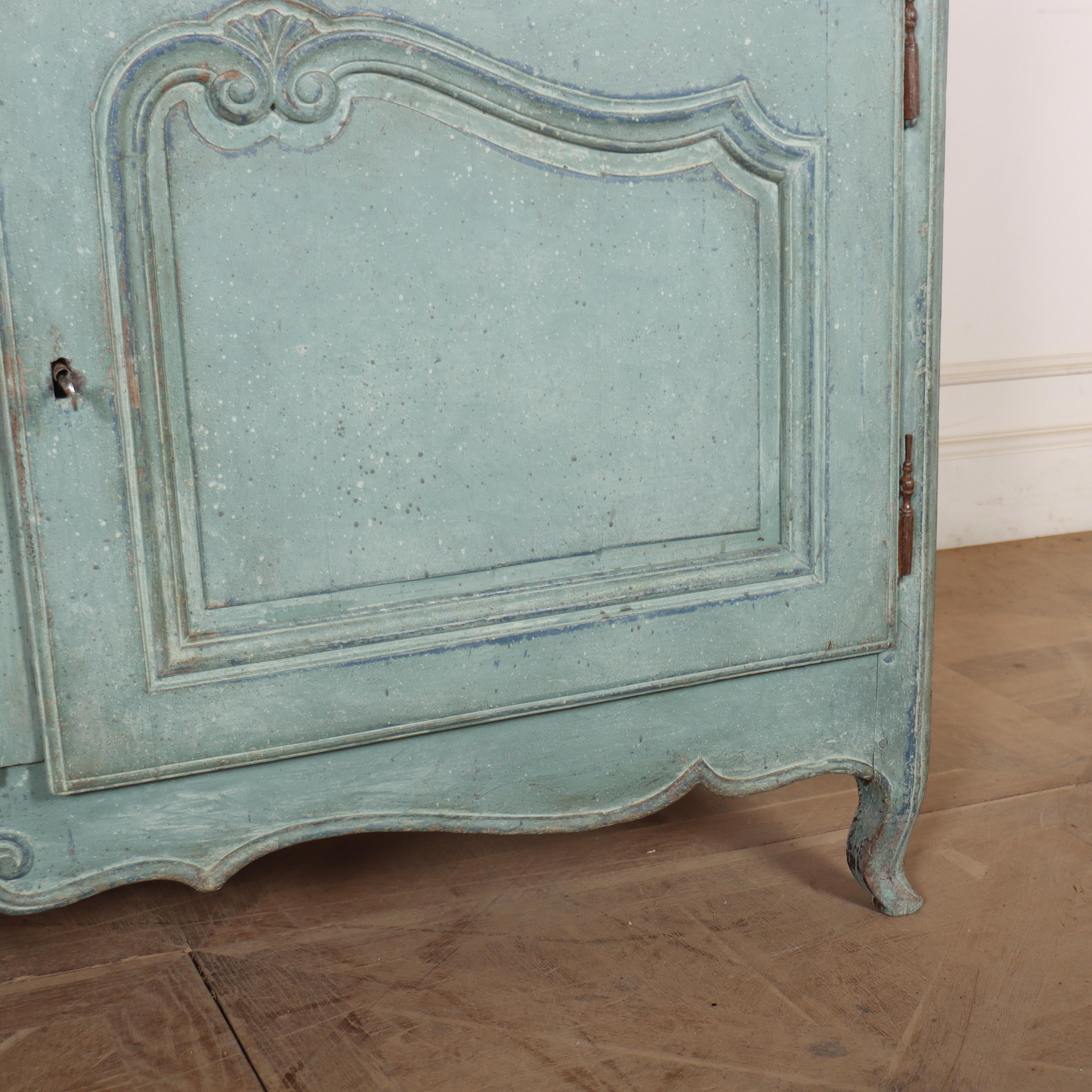 Quercia Buffet dipinto francese del XIX secolo in vendita