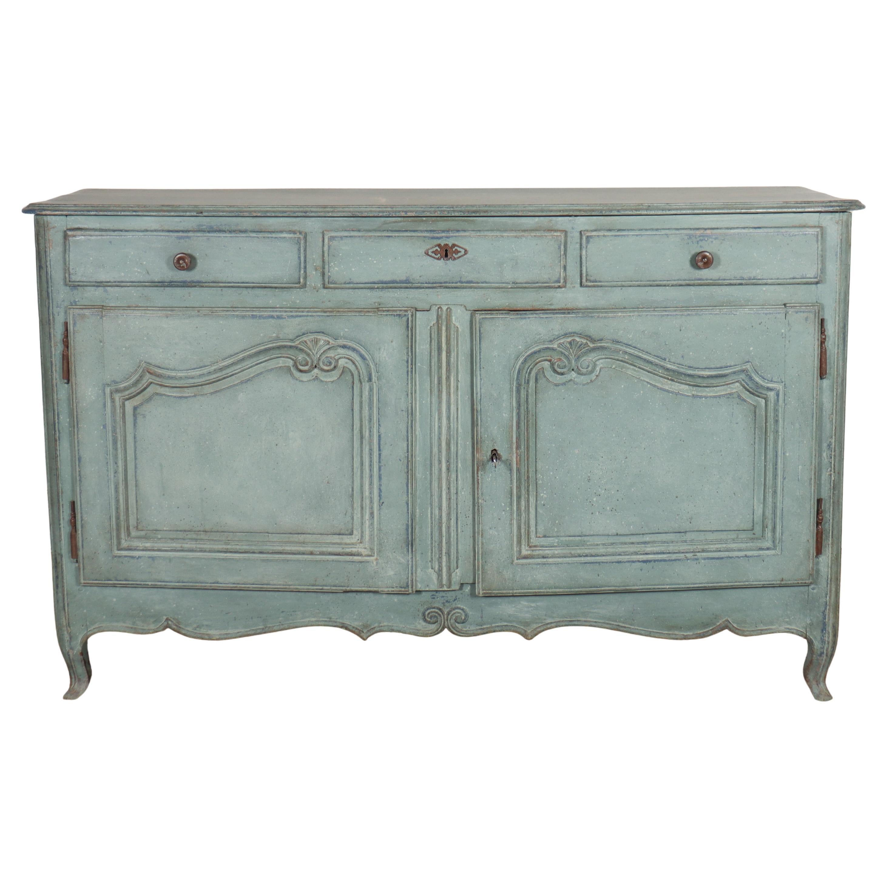 19th Century French Painted Buffet