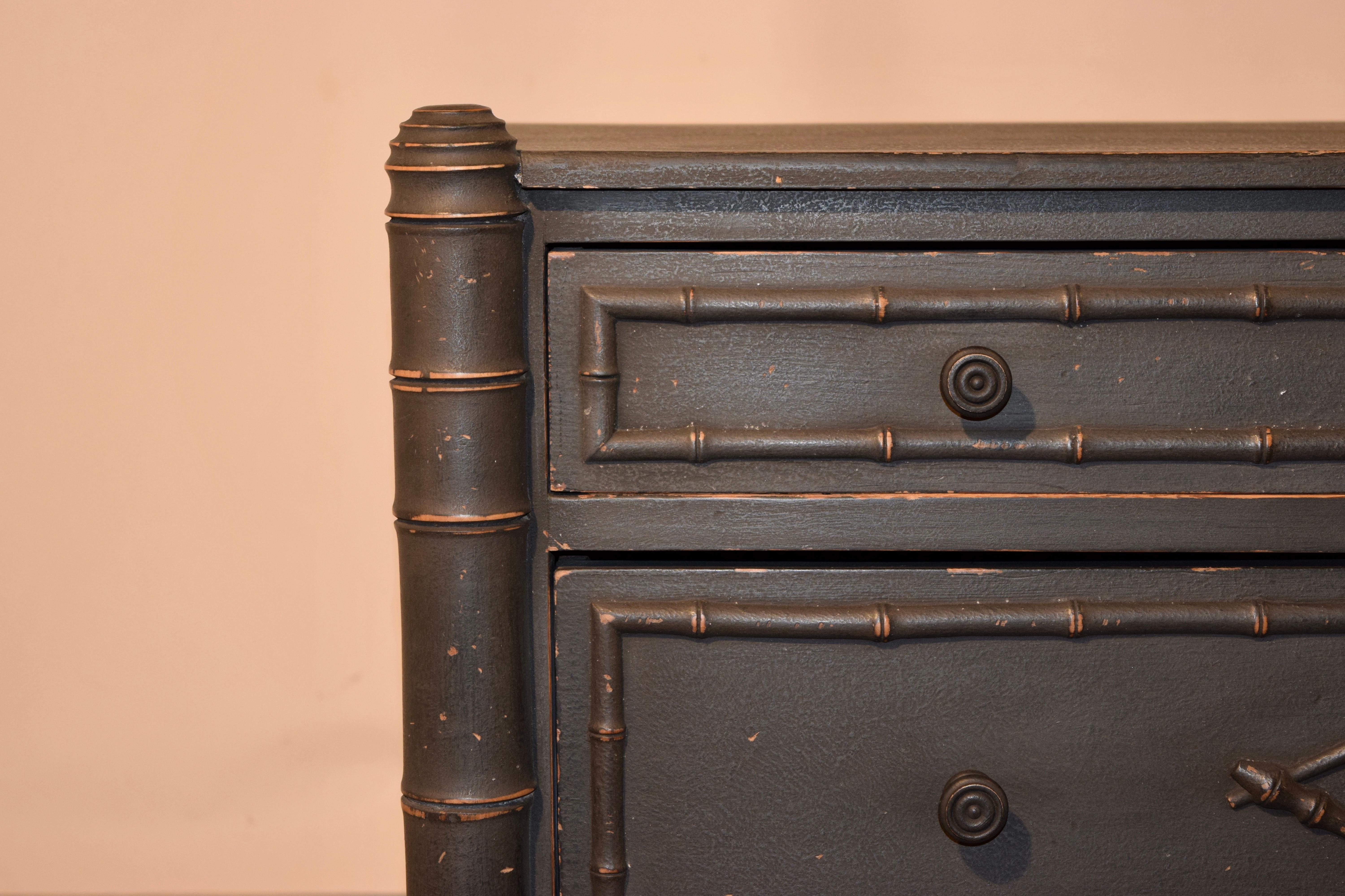 19th Century French Painted Chest 2