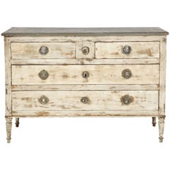 19th Century French Painted Chest