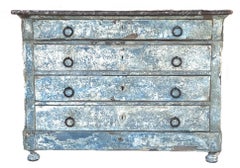 19th Century French Painted Commode Chest