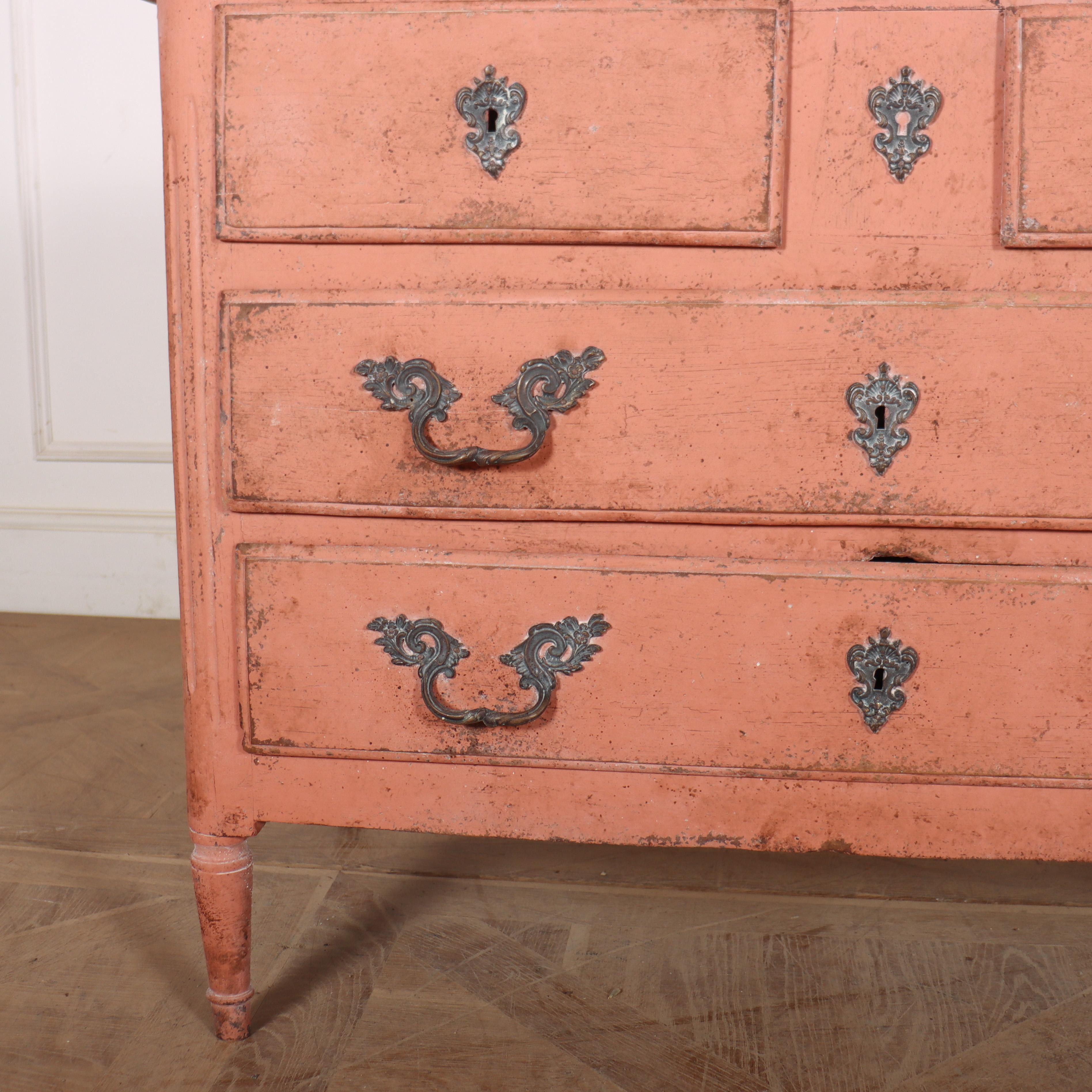 Commode dipinta francese del XIX secolo In condizioni buone in vendita a Leamington Spa, Warwickshire