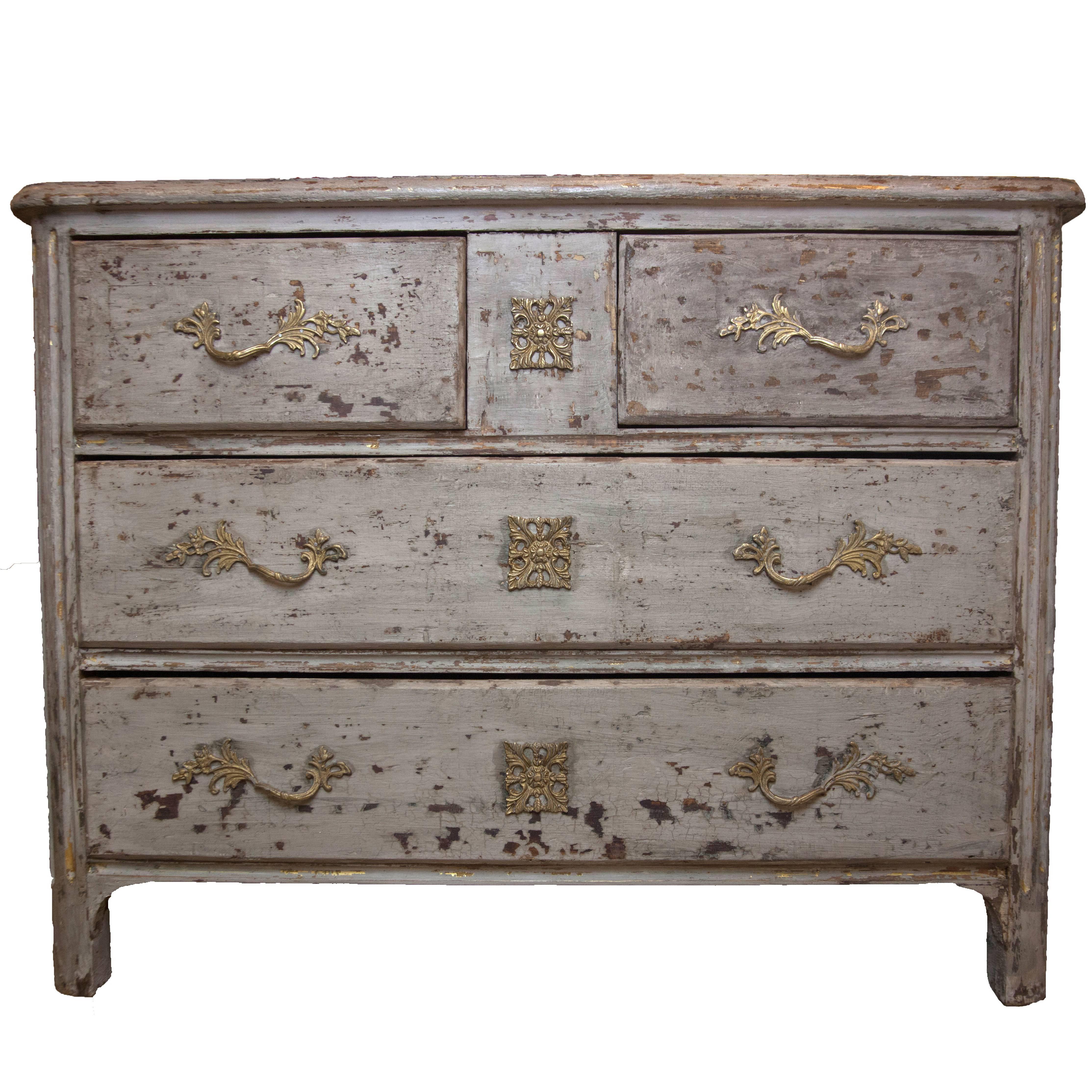 19th Century French Painted Commode