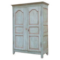 Used 19th Century French Painted Cupboard