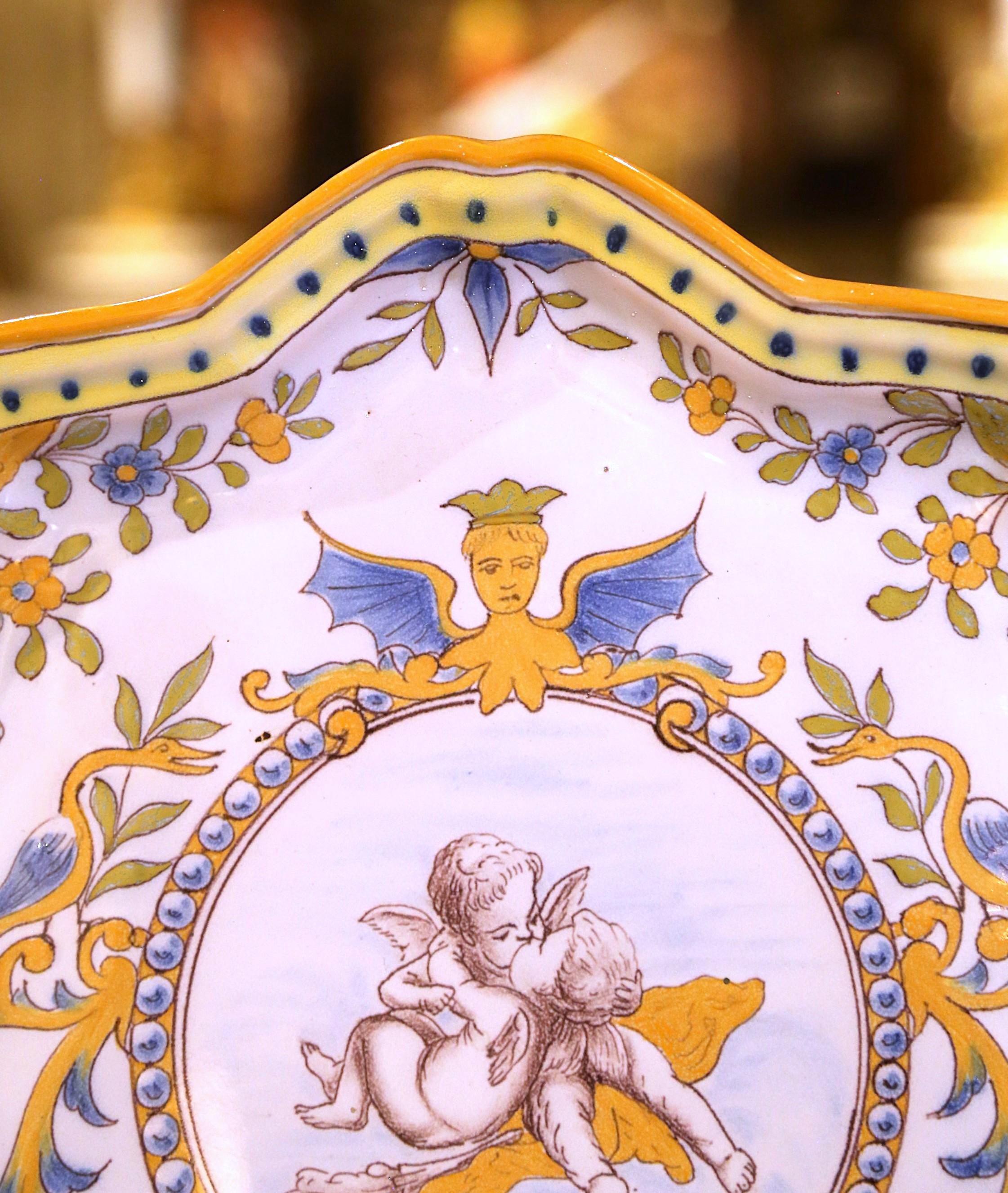 Francese Piatto da parete decorativo 