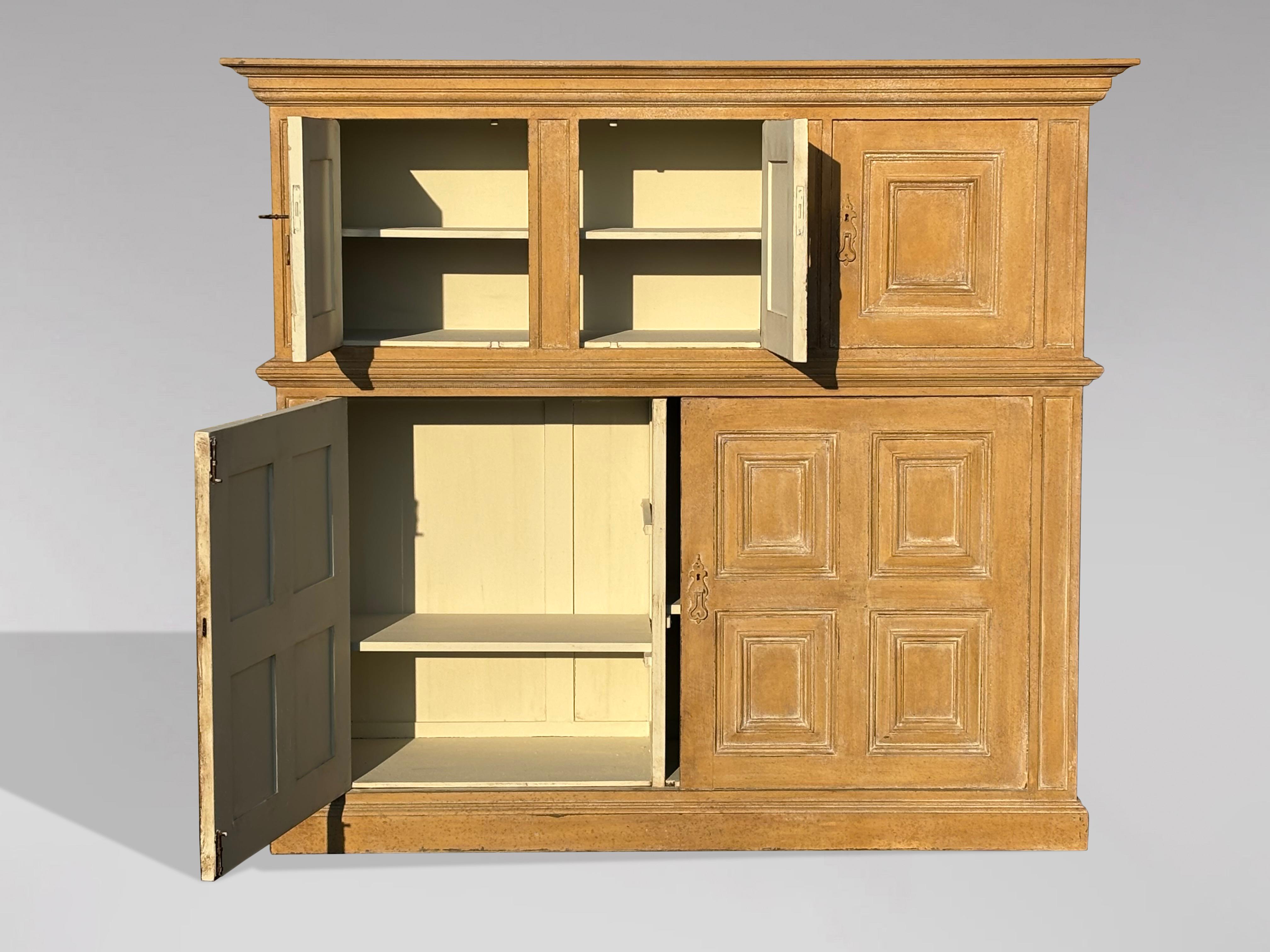 Francese Credenza della governante dipinta francese del XIX secolo in vendita