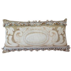 Maison Maison 19th Century French Painted Panel Pillow