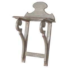 Tavolo da negozio/console dipinto francese del XIX secolo