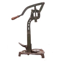 19th Century French Painted Wine Corker