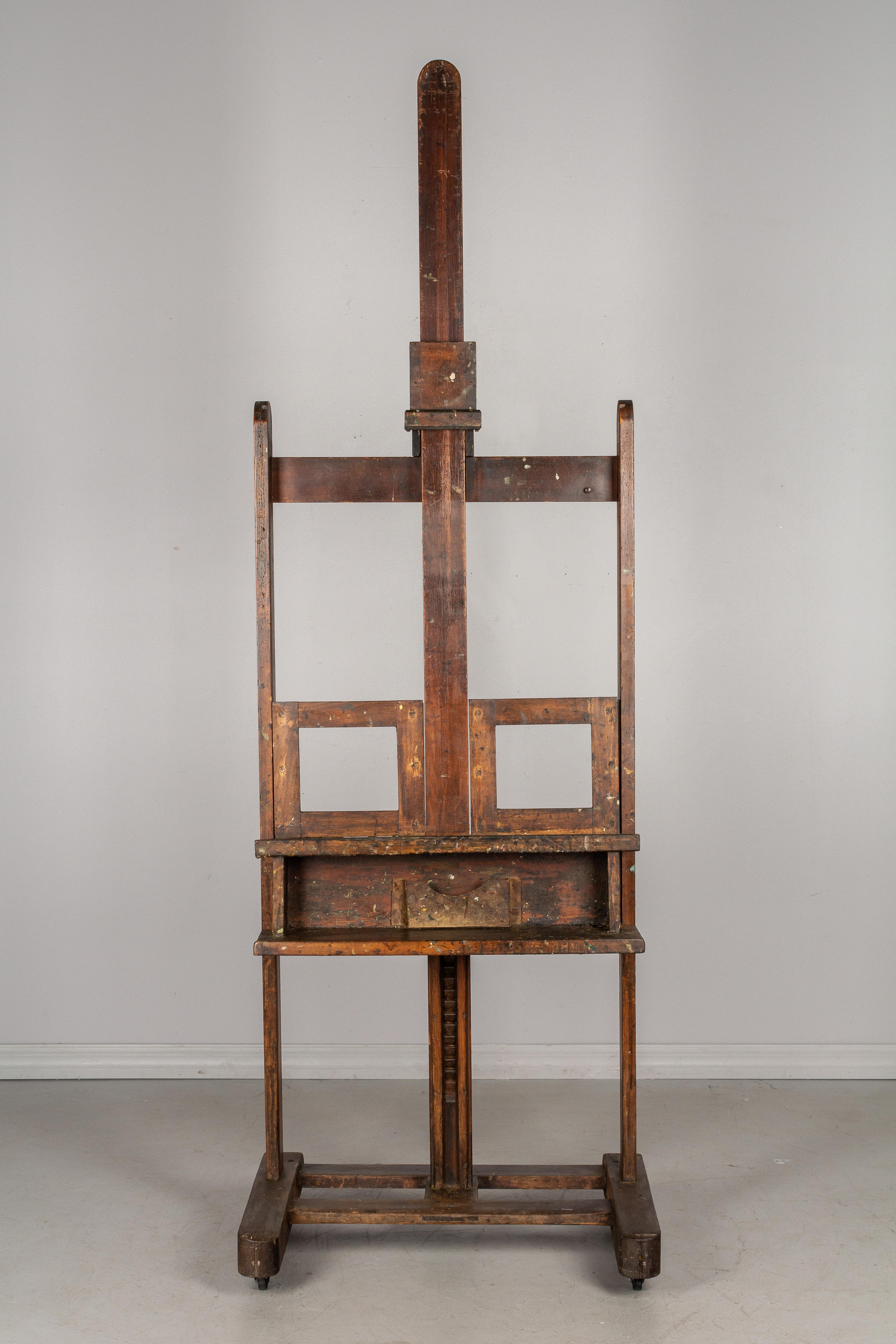 French Provincial 19th Century French Painter's Easel
