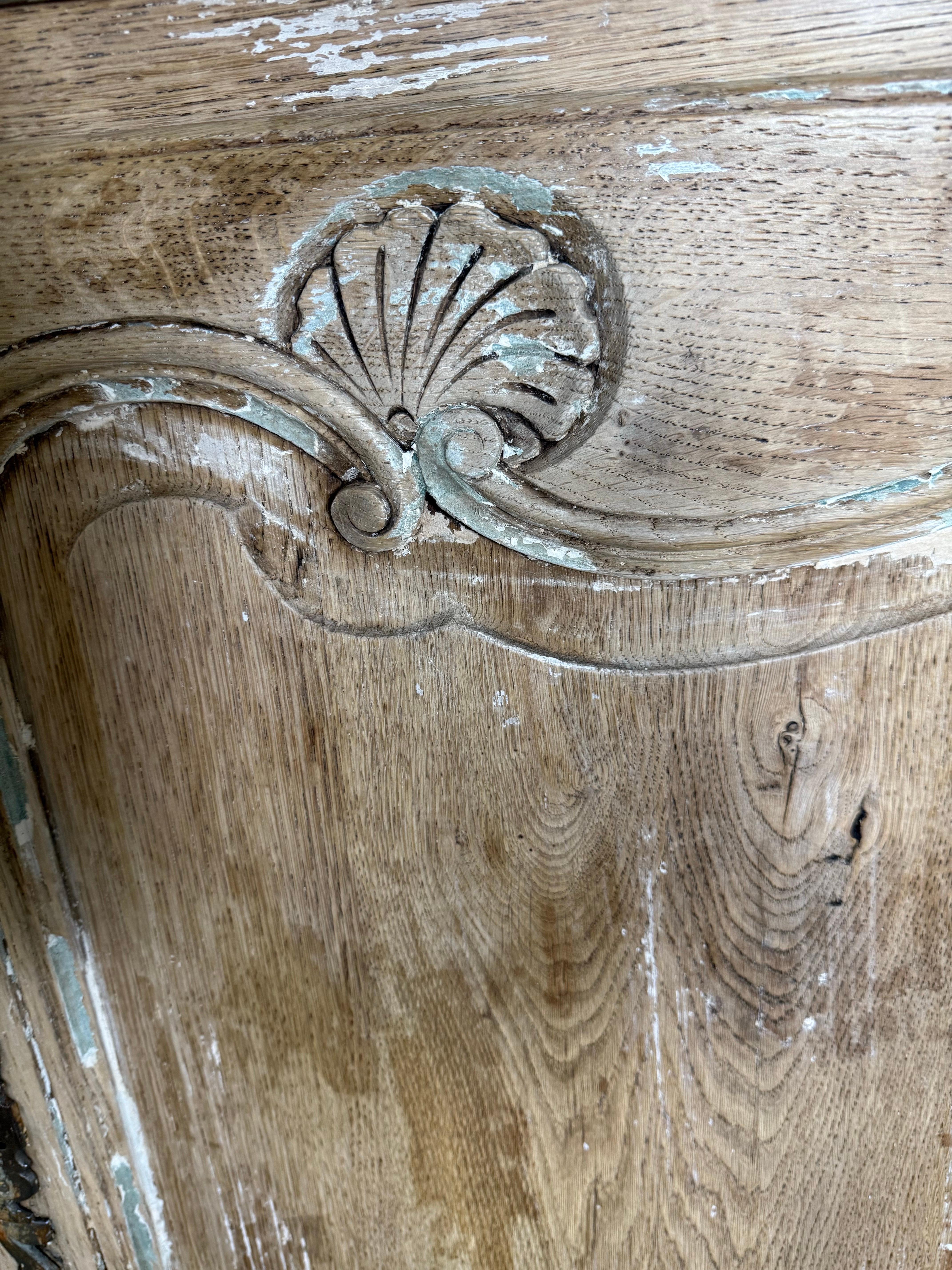 Französisches Gemälde-Sideboard aus dem 19. Jahrhundert (Handbemalt) im Angebot