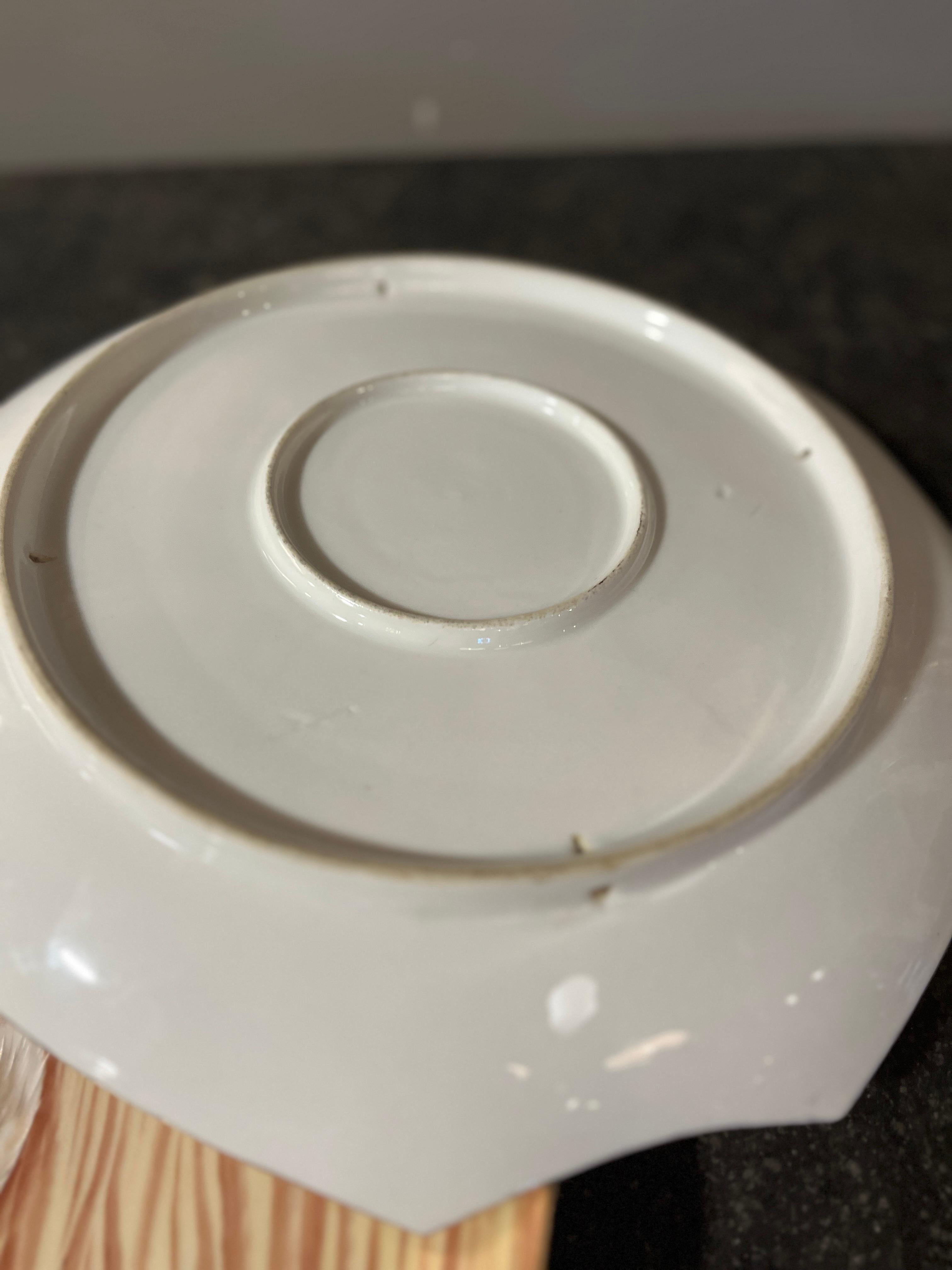 Trofeo di caccia in porcellana Faux Boi a coppie del XIX secolo In condizioni buone in vendita a Scottsdale, AZ