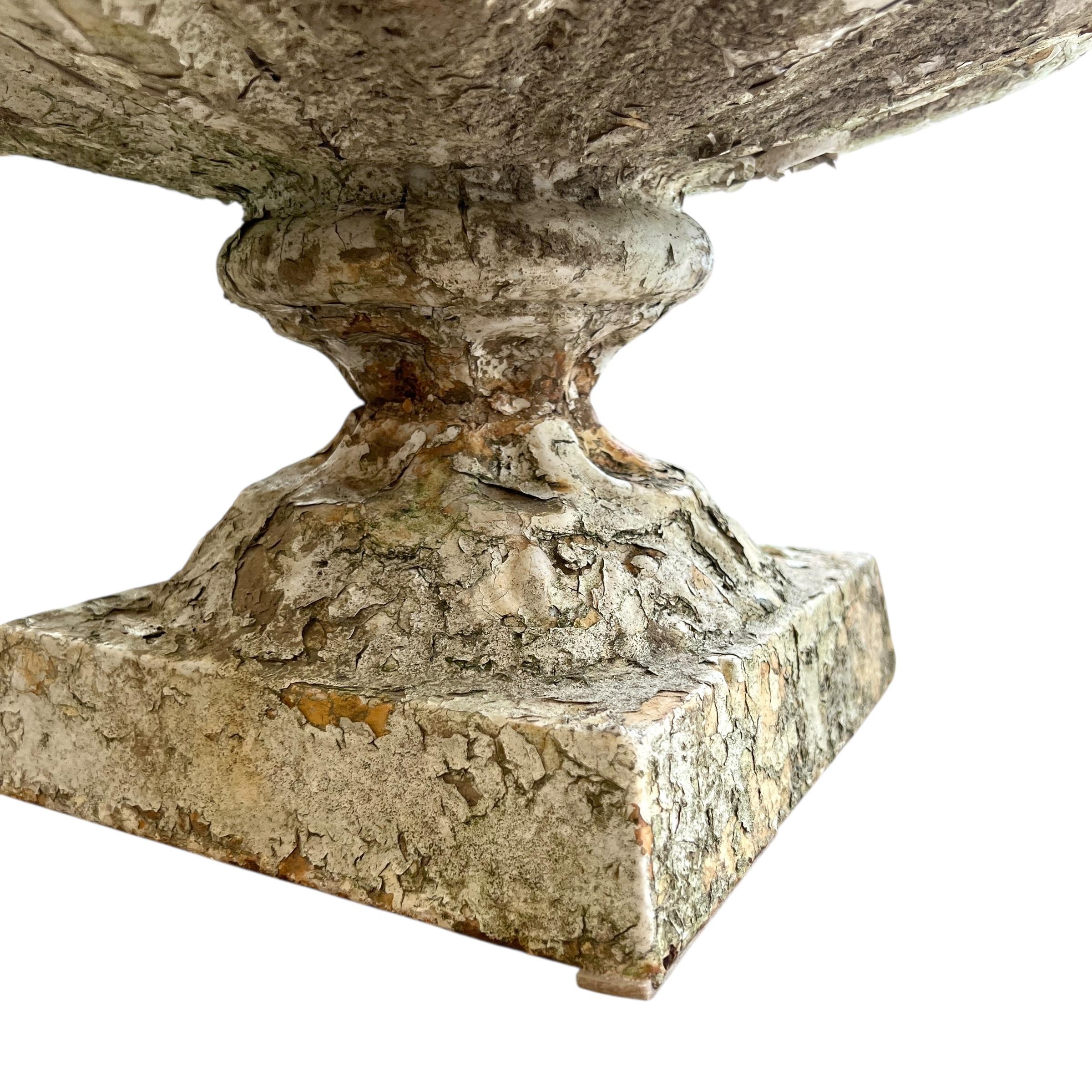 19th Century French Pair of Antique Jardinieres with Handles For Sale 9