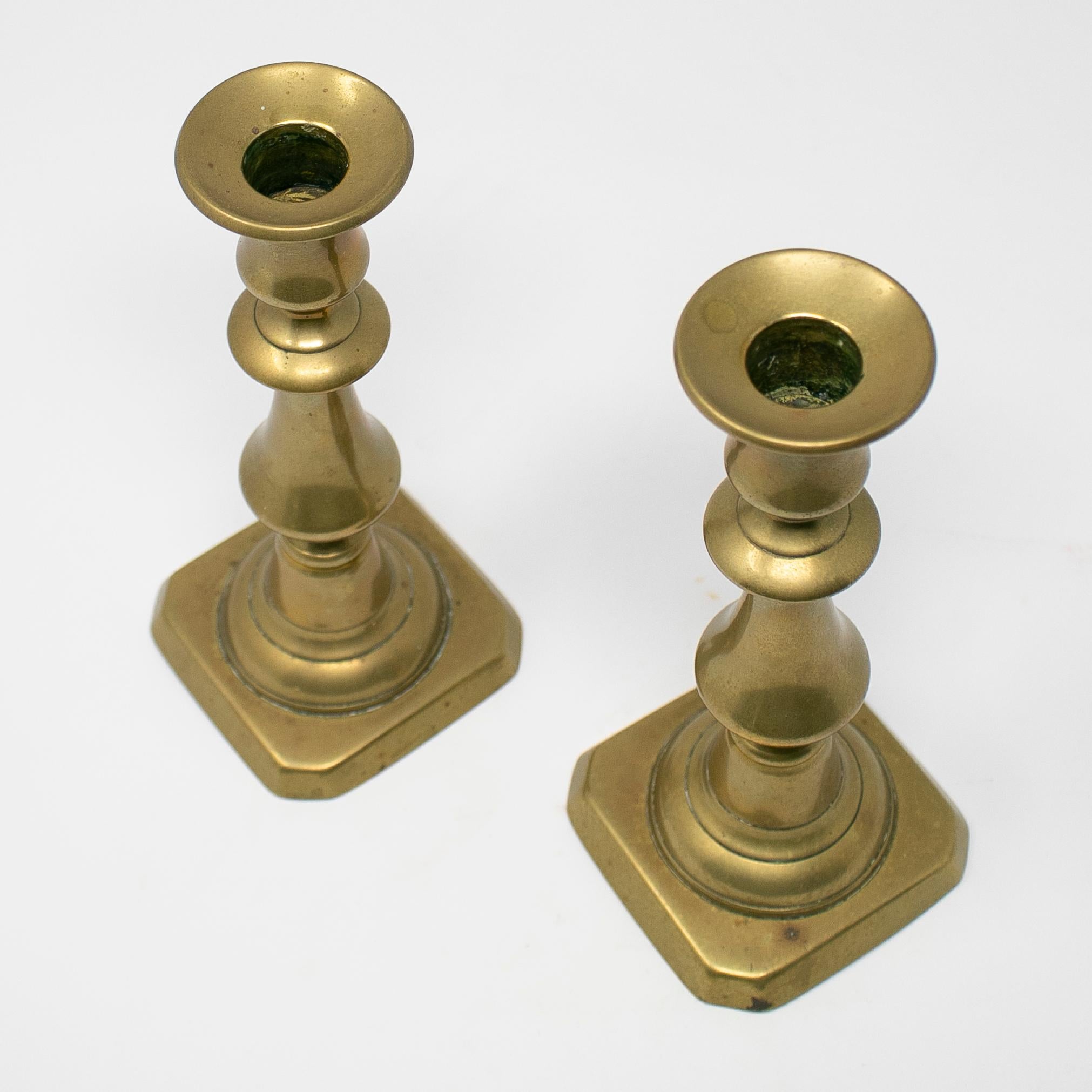 19th Century French Pair of Candlesticks 1