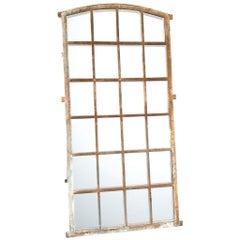 19th Century French Pair of Metal Giverny Wall Mirrors