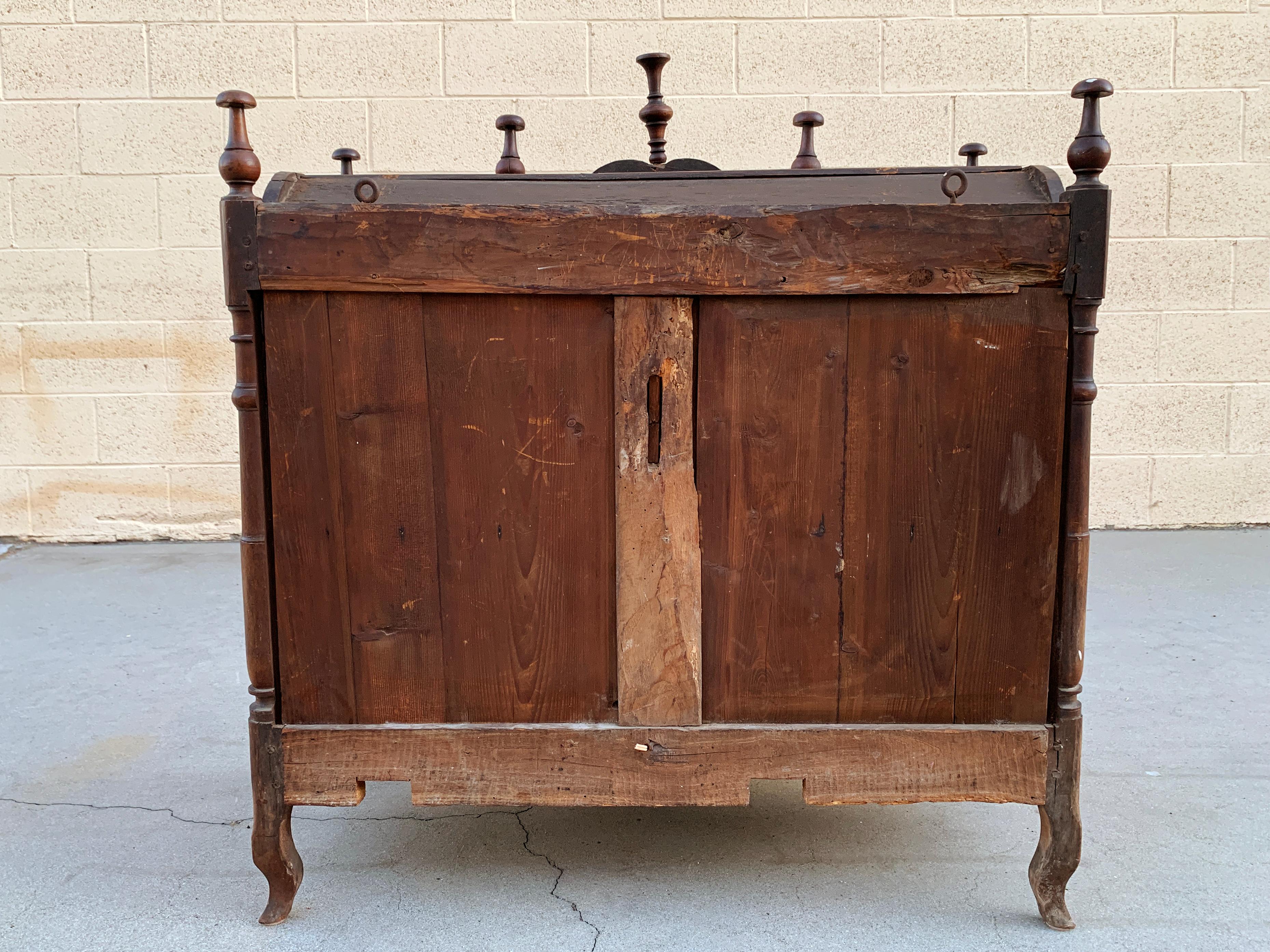 Early 19th Century 19th Century French Panettiere/ Bread Cupboard