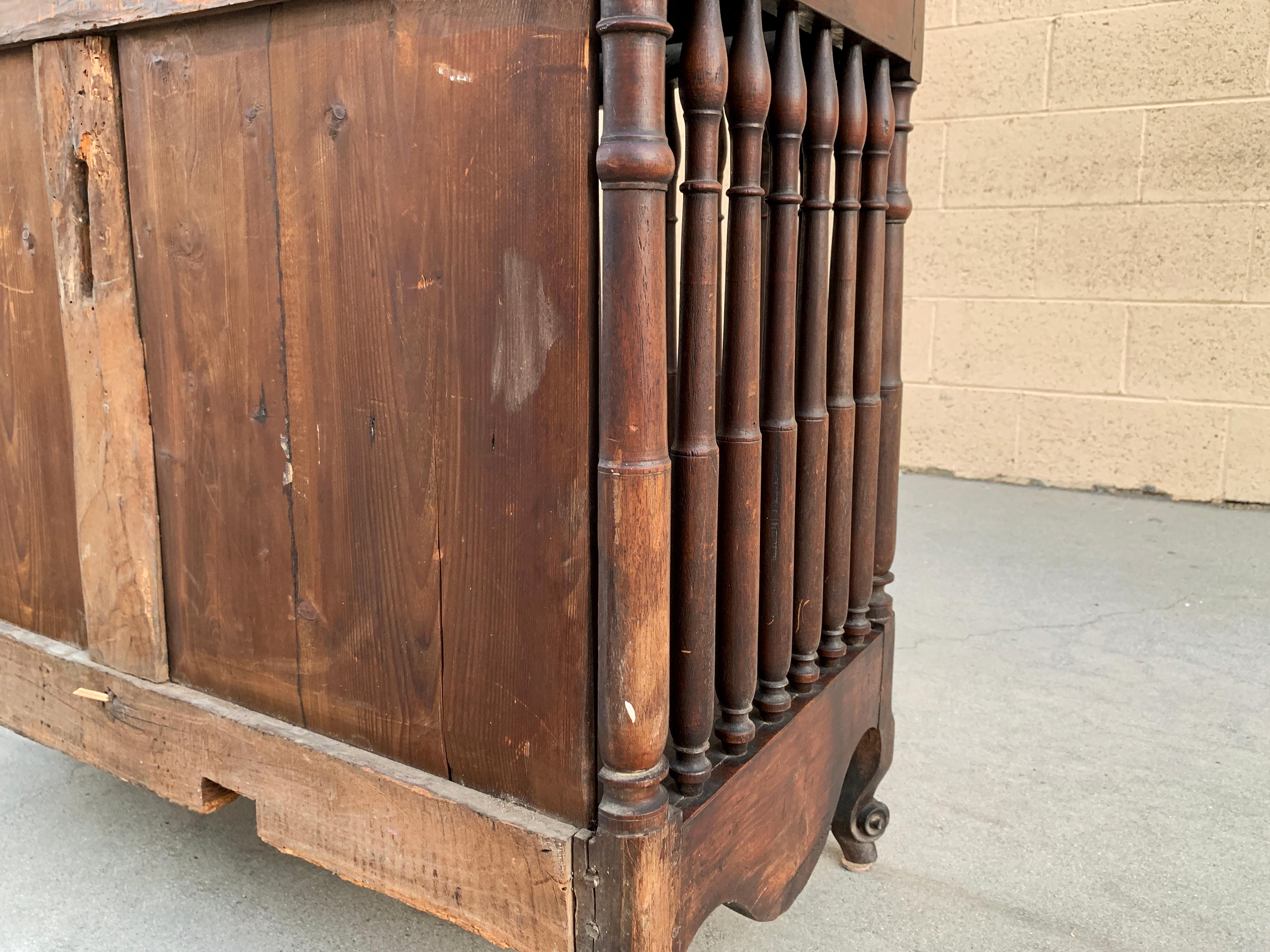 Walnut 19th Century French Panettiere/ Bread Cupboard