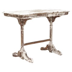 Used 19th Century French Patinated Bistro Table