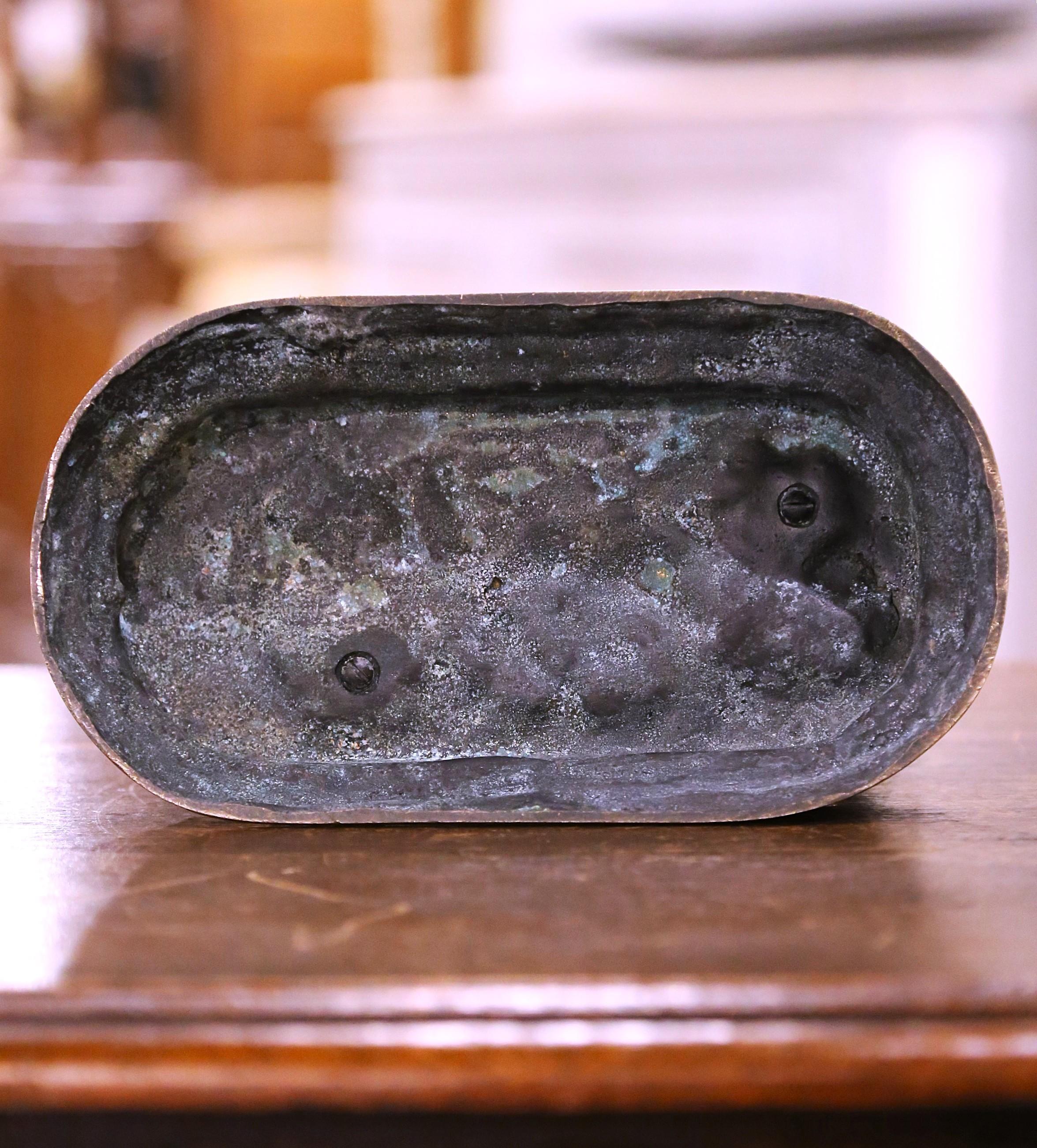 Scultura di maiale in bronzo patinato francese del XIX secolo firmata Jules Moigniez in vendita 4