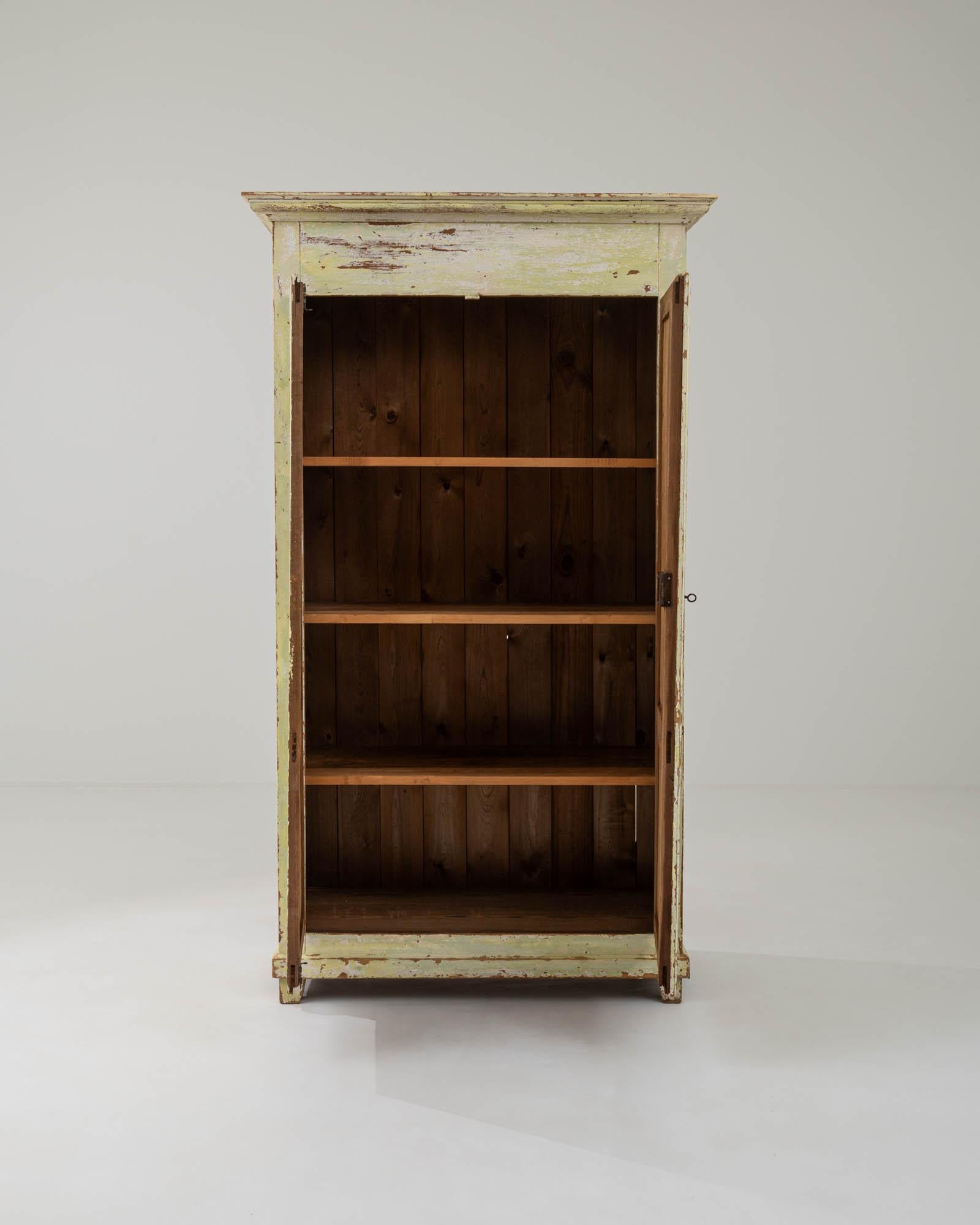 Country 19th Century French Patinated Cabinet For Sale