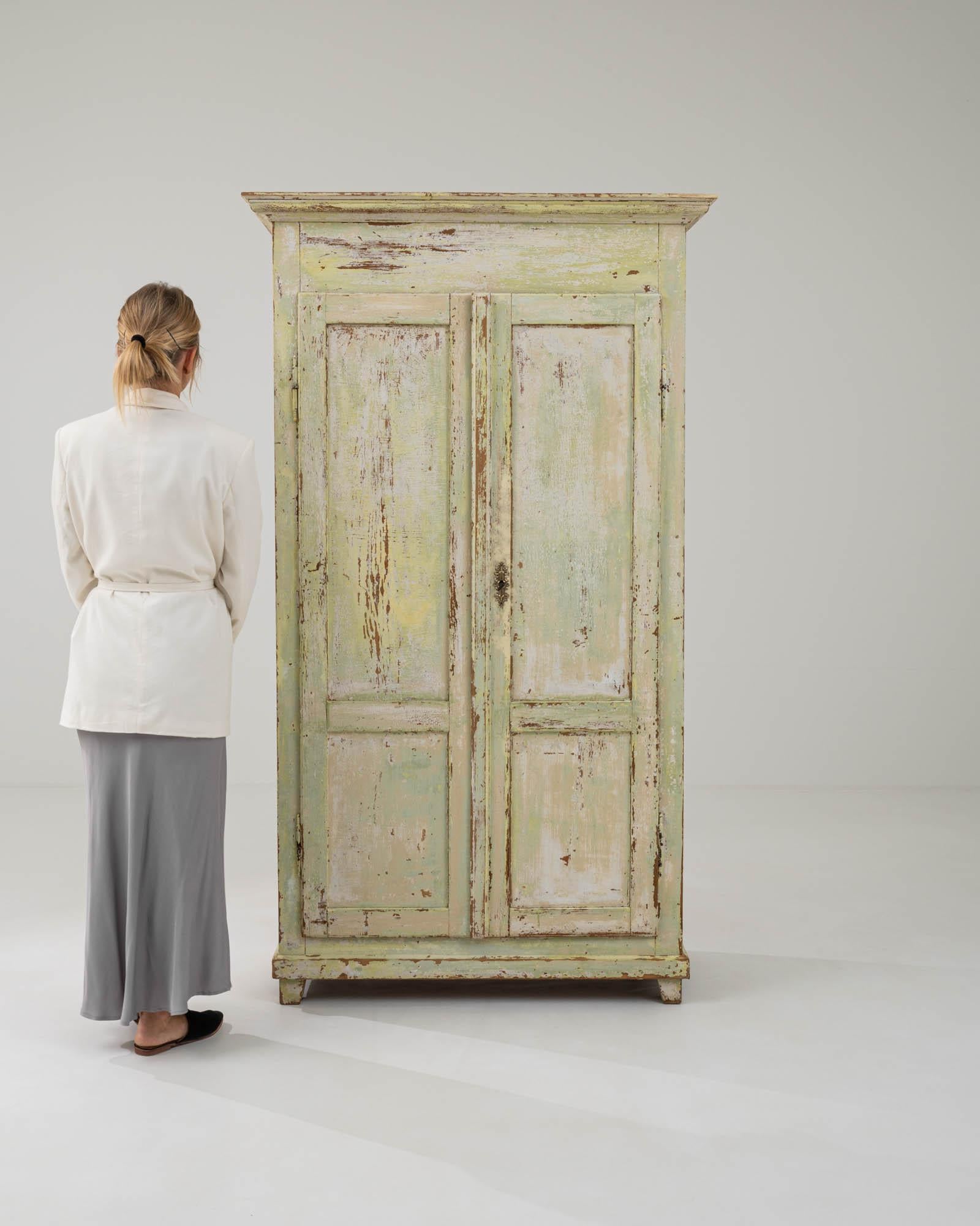 19th Century French Patinated Cabinet In Good Condition For Sale In High Point, NC