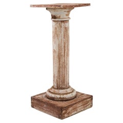 Antique 19th Century French Patinated Pedestal 