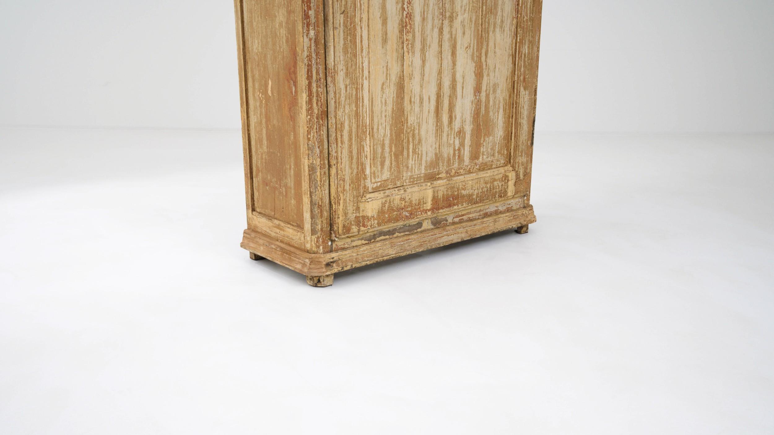 19th Century French Patinated Wooden Cabinet For Sale 6