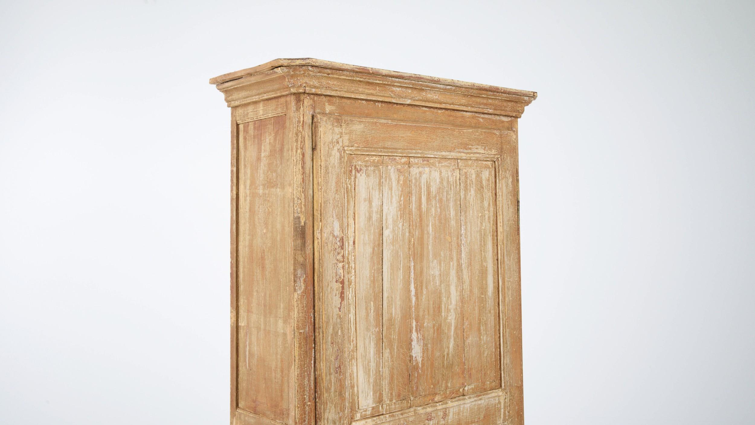 19th Century French Patinated Wooden Cabinet For Sale 5