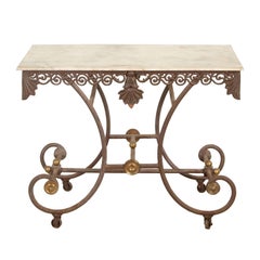 19th Century French Patisserie Table