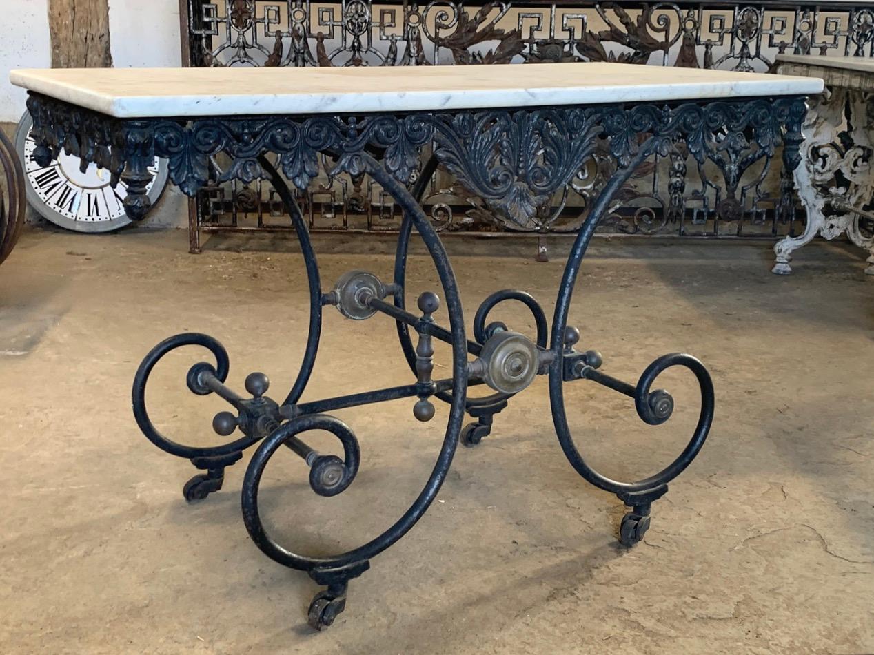 Hand-Crafted 19th Century French Patisserie Table