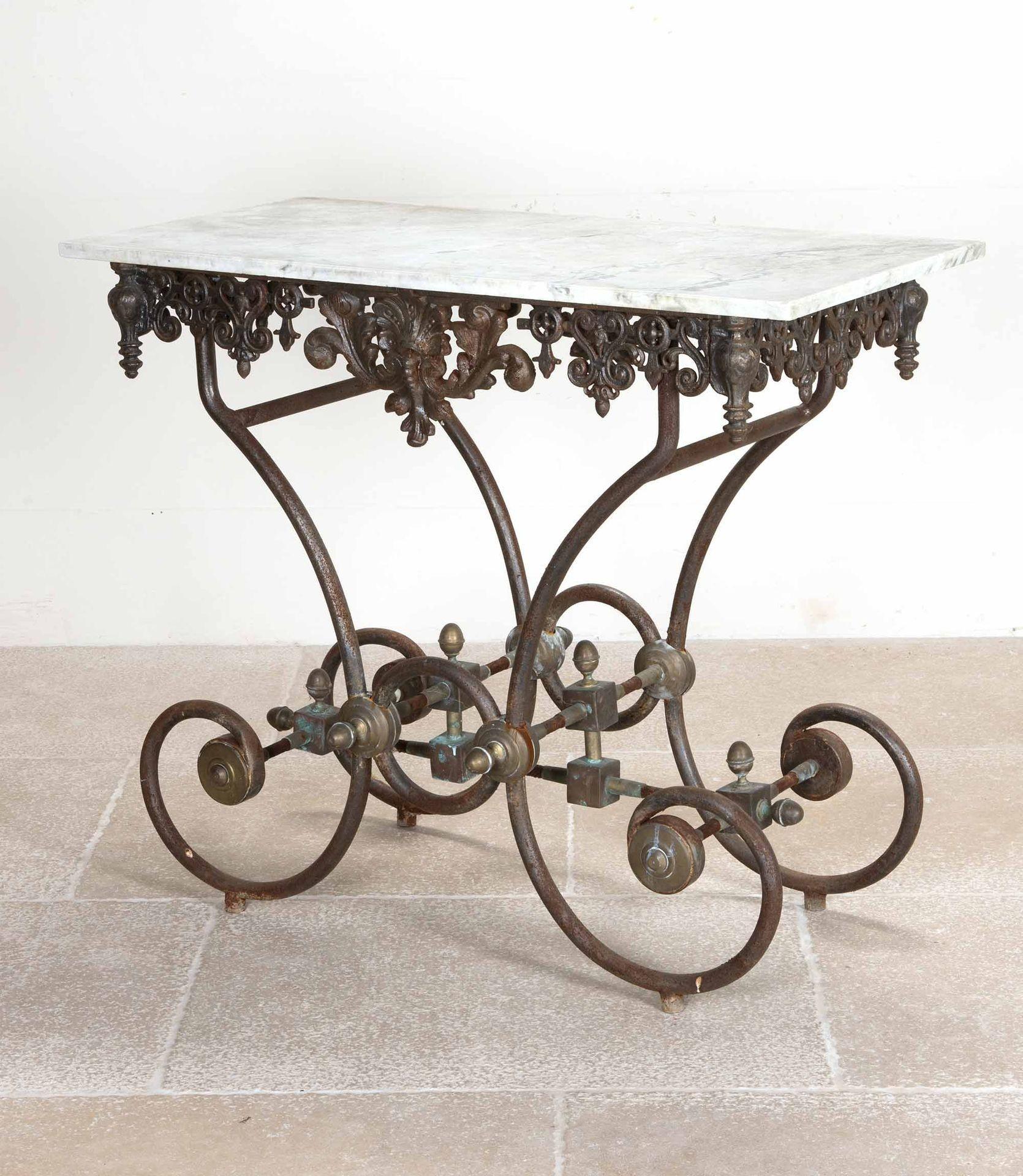 French Provincial 19th Century French Patisserie Table For Sale