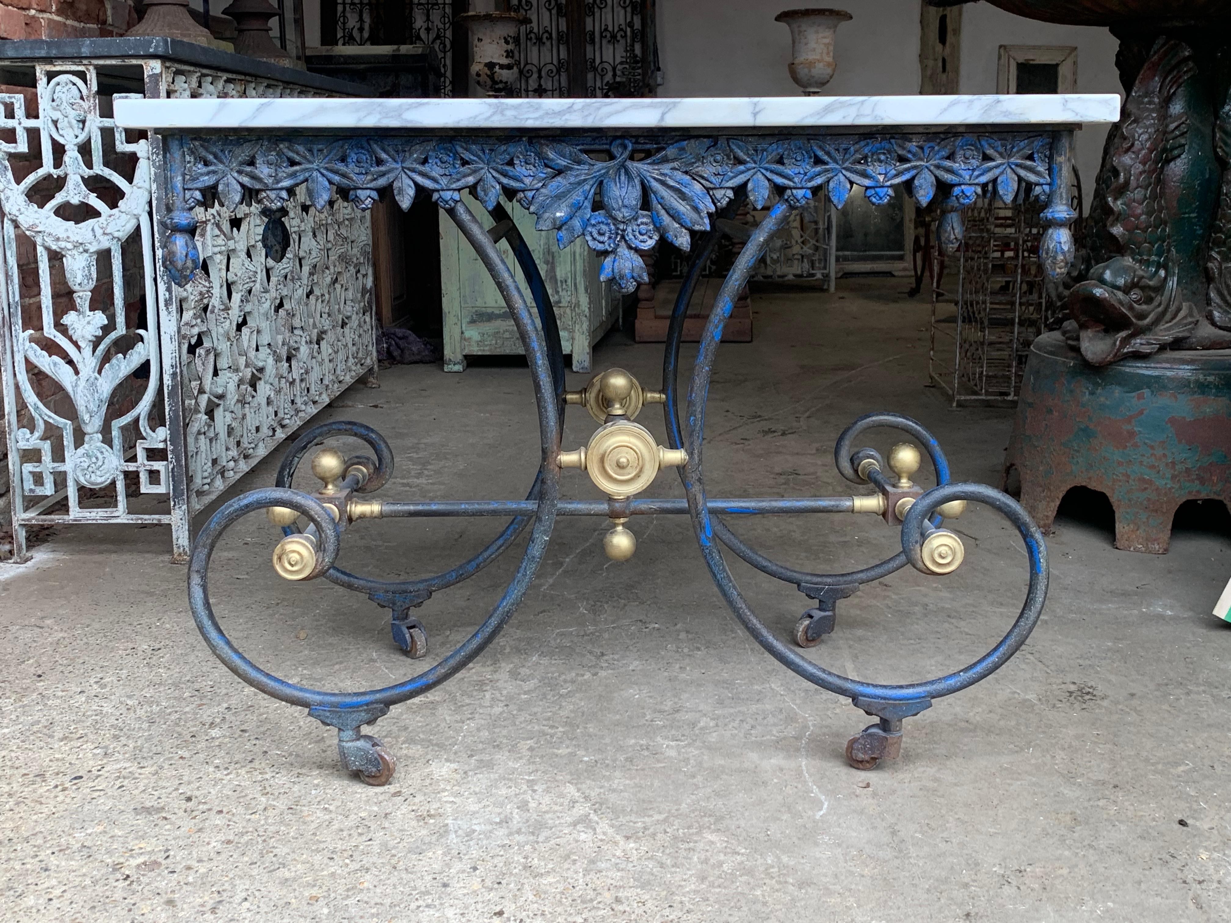 19th Century French Patisserie Table  2