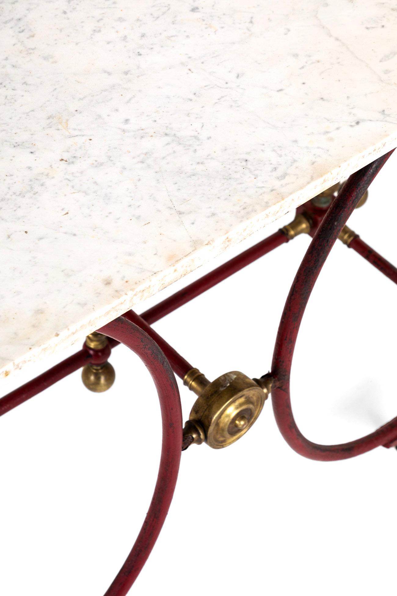 19th Century French Patisserie Table For Sale 1