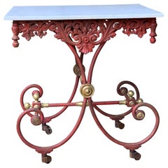 19th Century French Patisserie Table