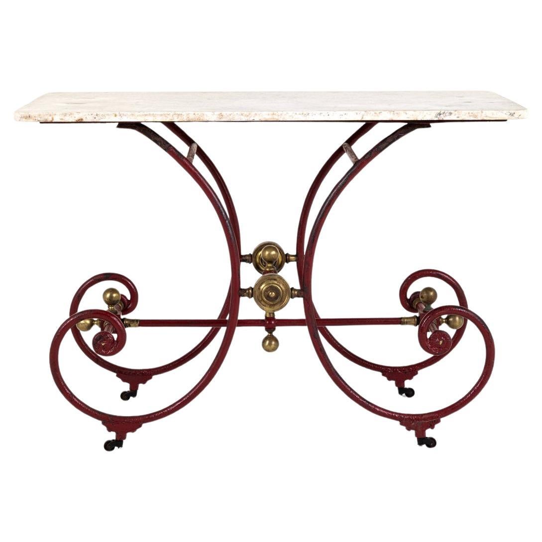 19th Century French Patisserie Table