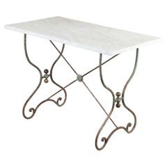 19th Century French Patisserie Table
