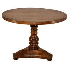 19th Century French Pedestal Table