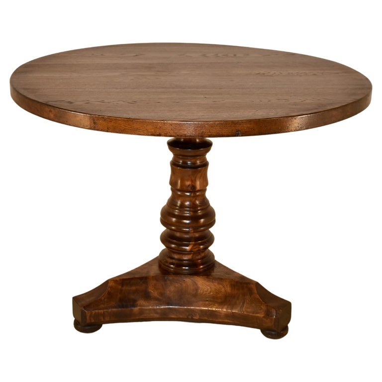 19th Century French Pedestal Table at 1stDibs