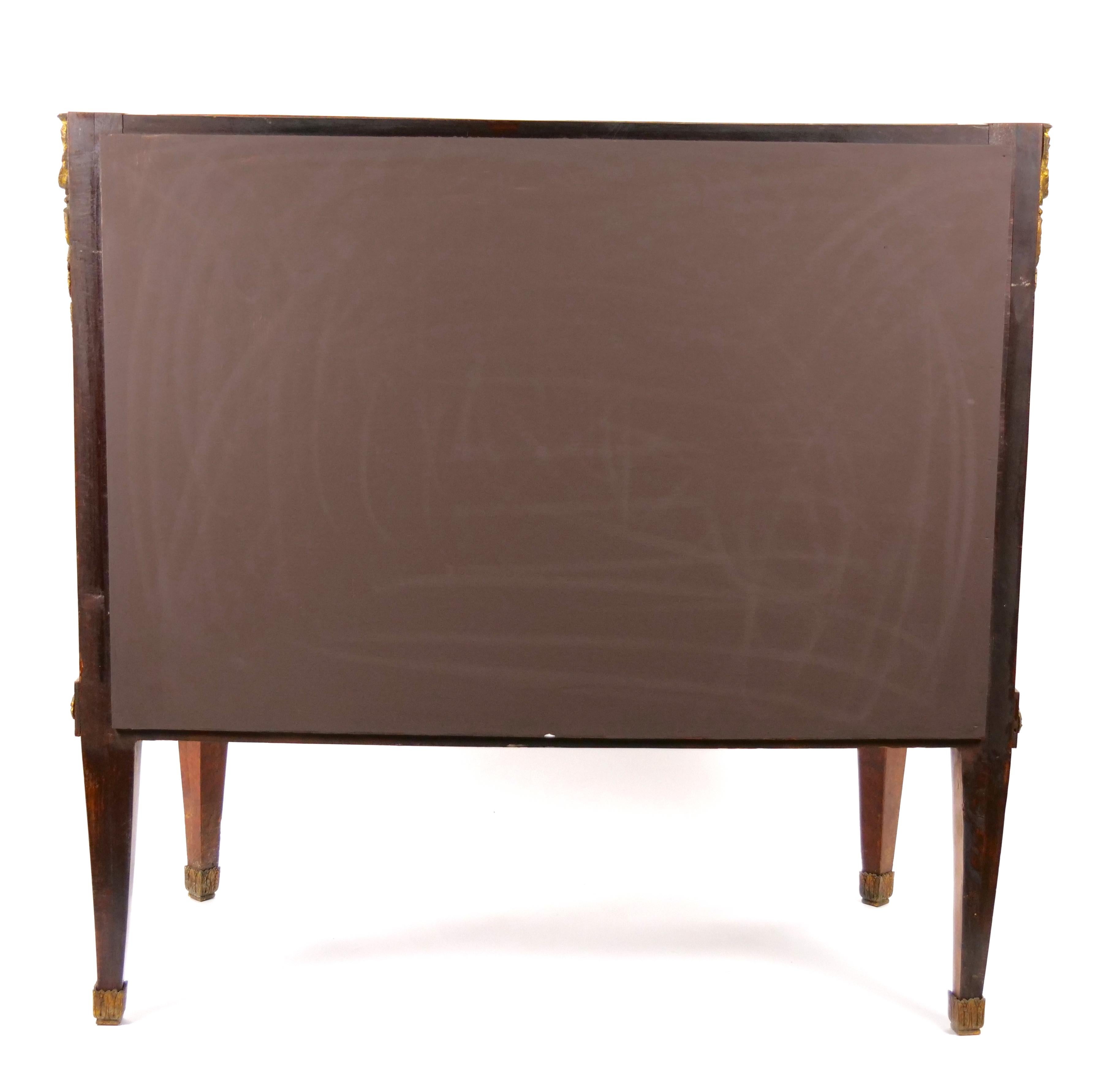 19th Century French Petite Commode Side Cabinet / Louis XVI Style For Sale 10