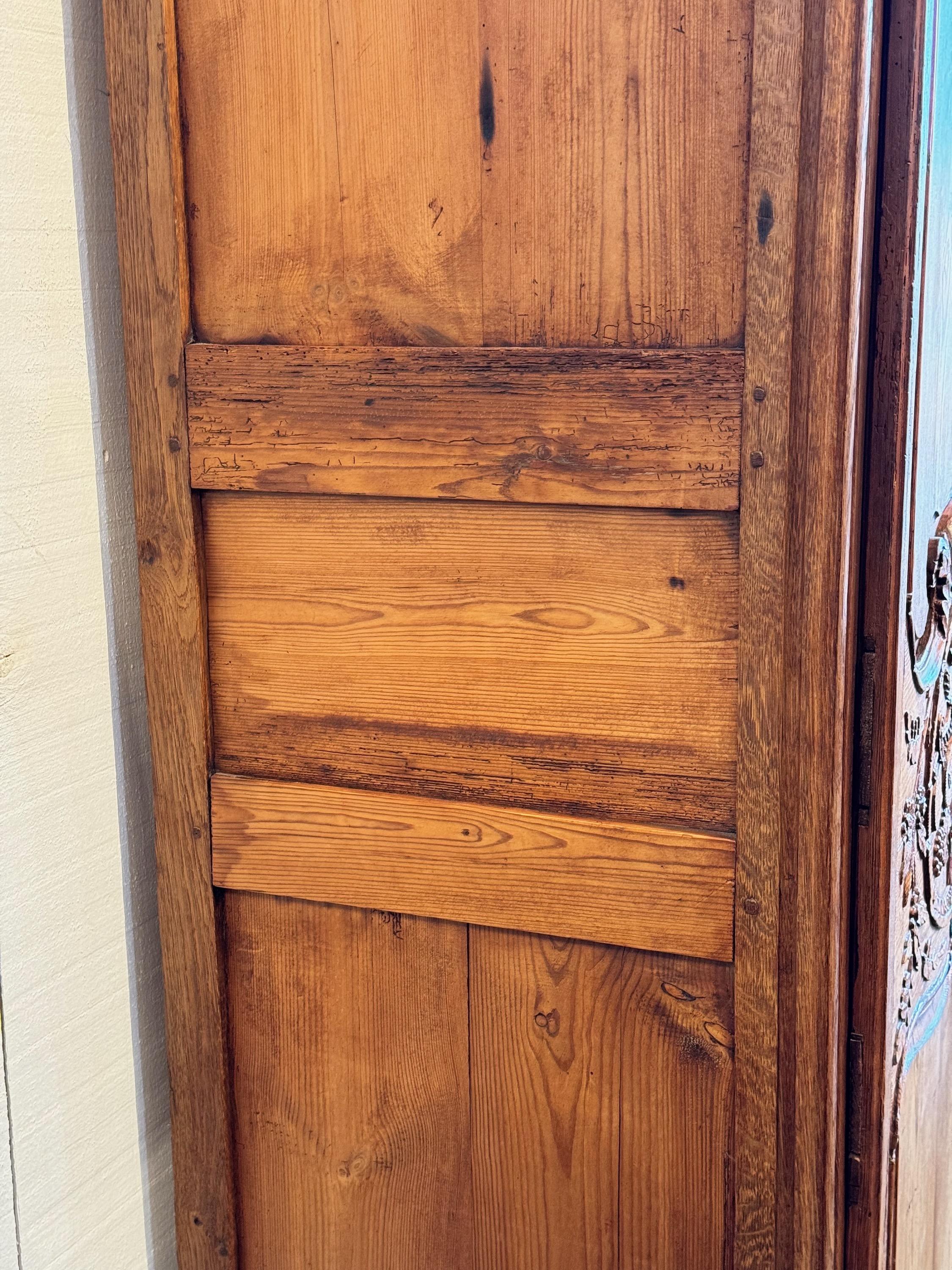 19th Century French Pine Armoire 5
