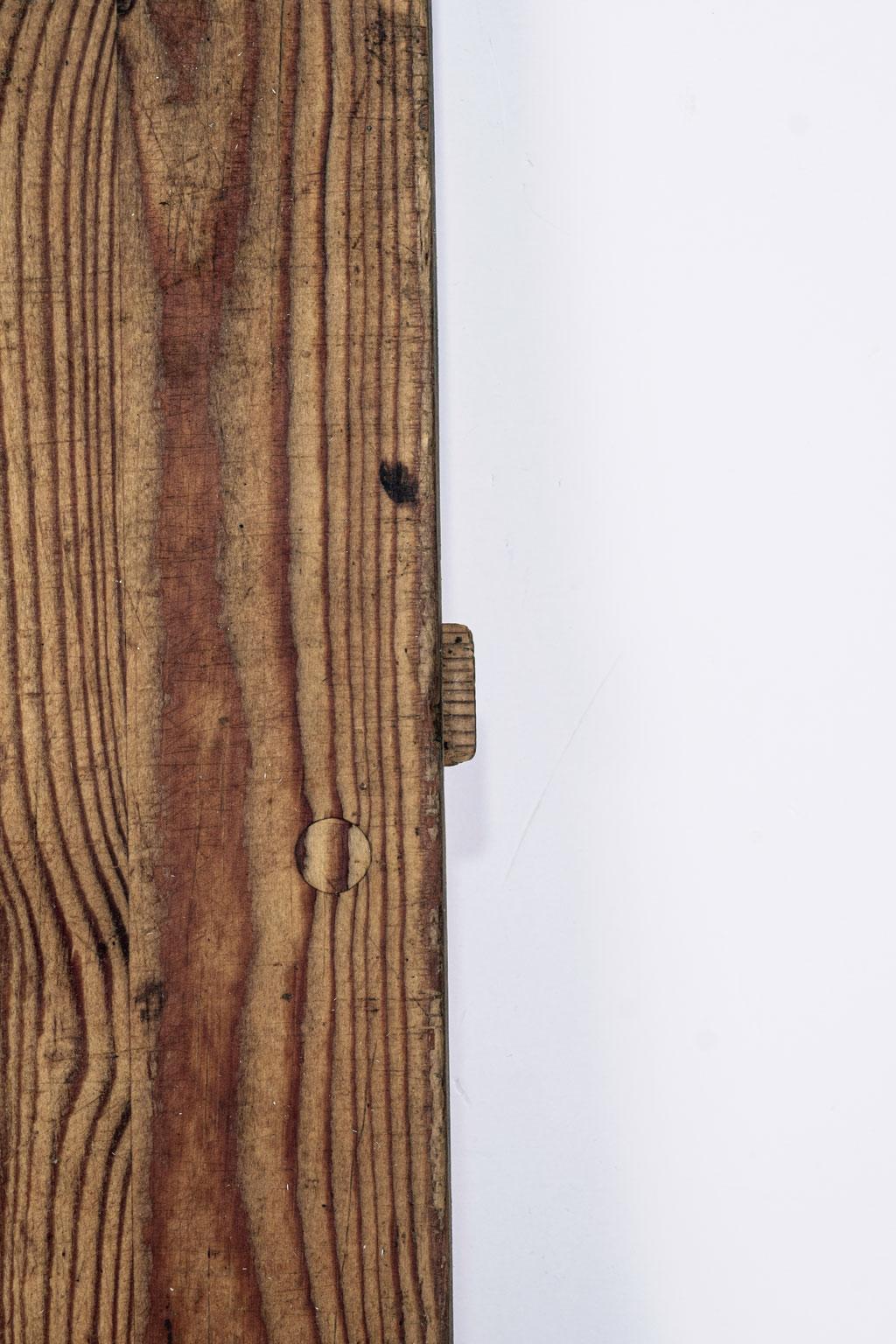 19th century French pine cutting board.