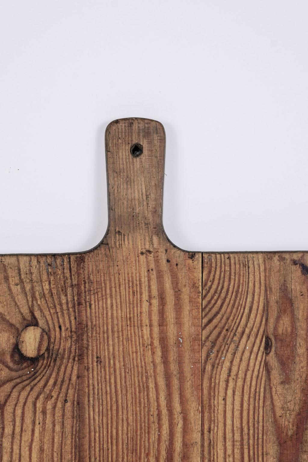 Folk Art 19th Century French Pine Cutting Board