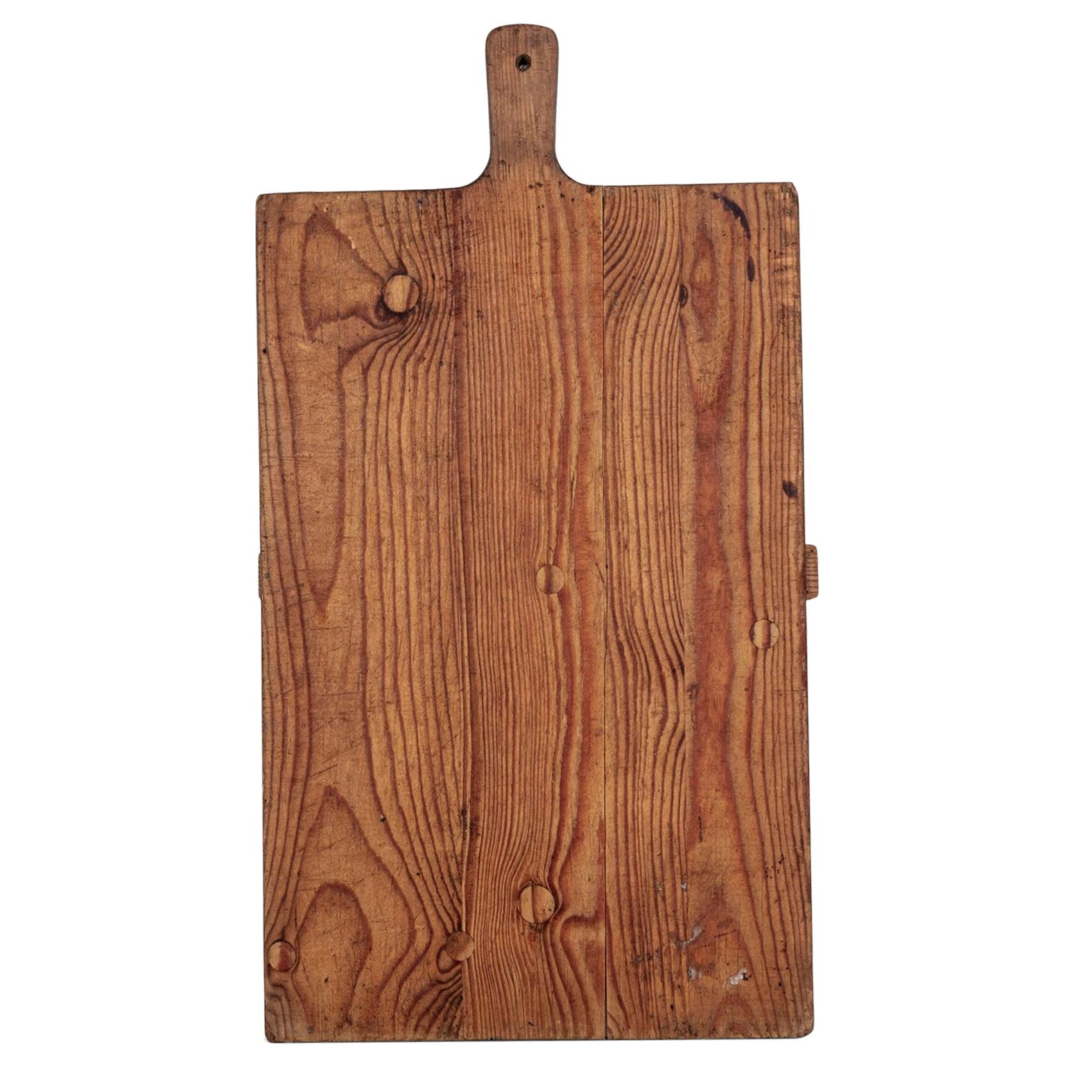 19th Century French Pine Cutting Board