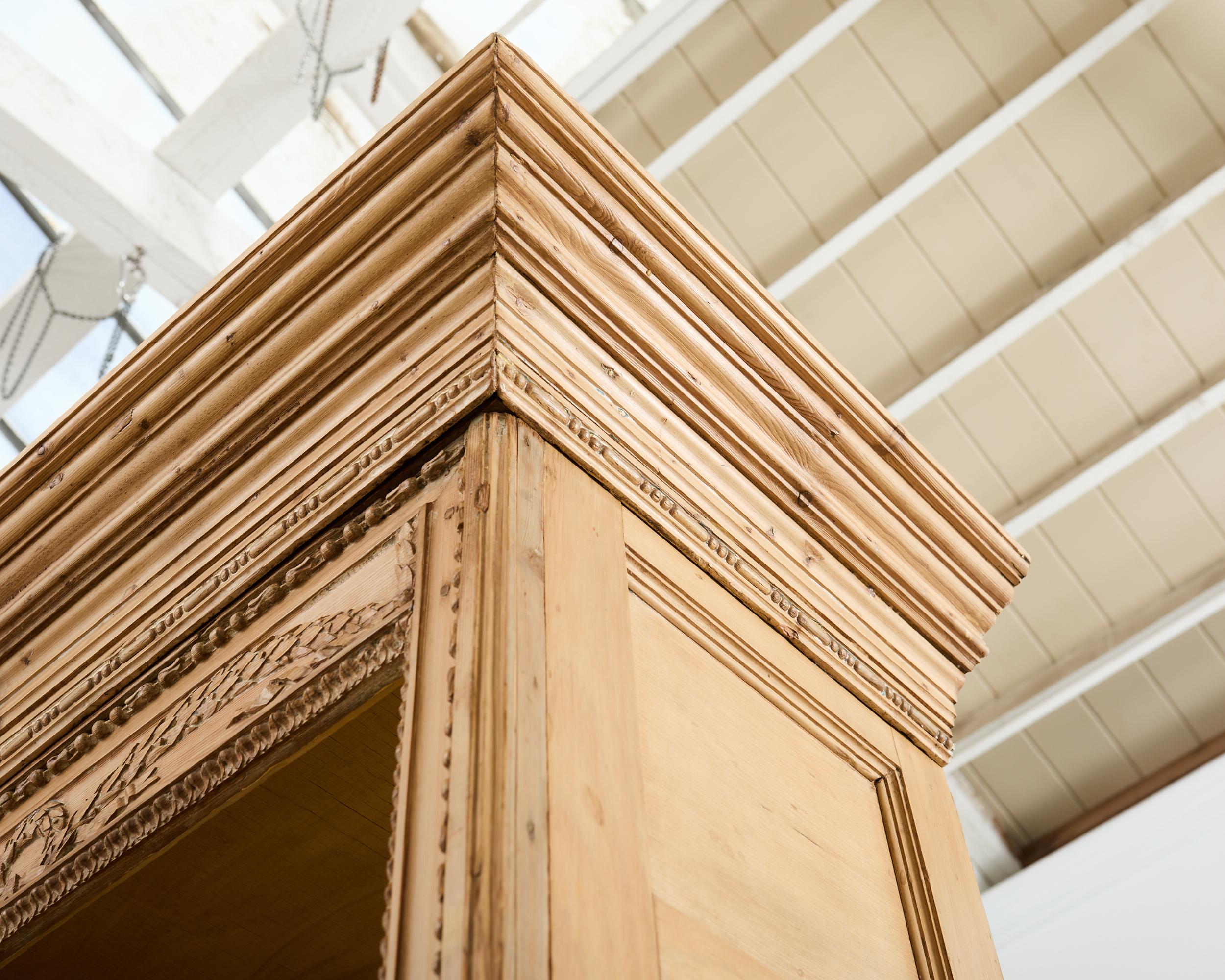 19. Jahrhundert Französisch Kiefer Bibliothek Bibliotheque Bücherregal im Angebot 9