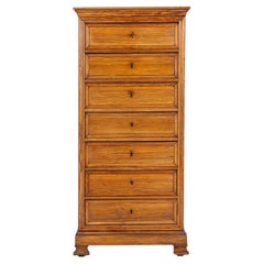 Antique 19th Century French Pine Semainier