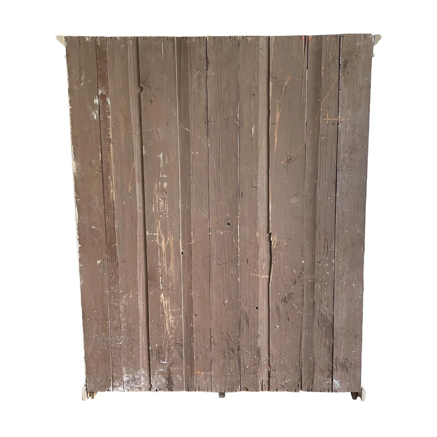 19. Jahrhundert Französisch Pinewood Bücherregal - Antique Cupboard (Kiefernholz) im Angebot